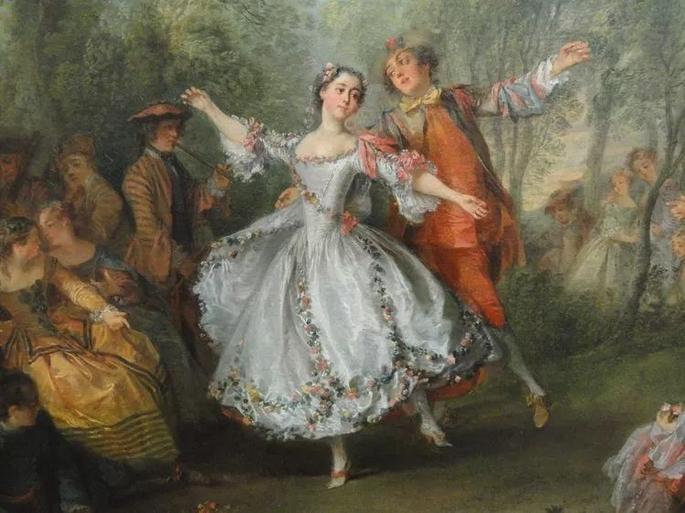 路易十四执政期间, 路易十四身穿早期的芭蕾舞服 擅长以轻松诙谐的